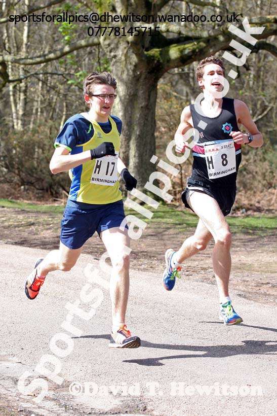Senior mens English National 12 Stage Road Relay, 2016 English National 12 and 6 Stage Road Relays, Sutton Coldfield, Birmingham. Photo: David T. Hewitson/Sports for All Pics